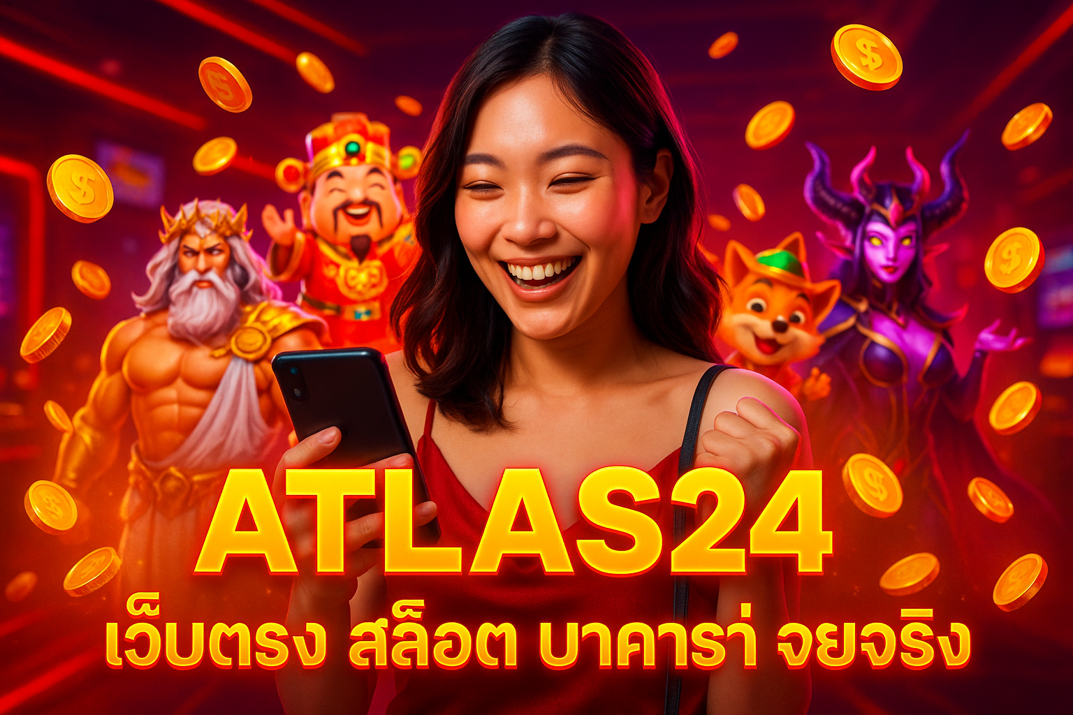 ATLAS24 เว็บตรง สล็อต บาคาร่า จ่ายจริง