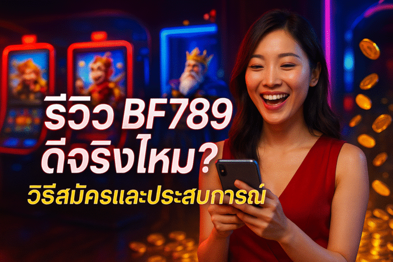 รีวิว BF789 ดีจริงไหม? วิธีสมัครและประสบการณ์